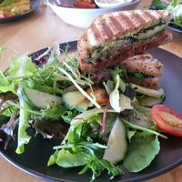 The roastie toastie at The Alkaline Cafe in Albany