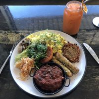 One of the daily board specials, sooo delicious 👌👌👌 at The Alkaline Cafe in Albany