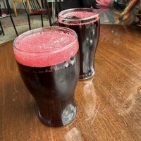 Hibiscus juice  at La Place Commune in Montreal