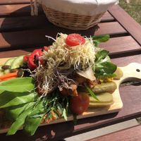 Vegane Brettljausn  at Bioweingut Otto Knaus in Sulztal