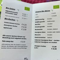 Menu 2  at Bioweingut Otto Knaus in Sulztal