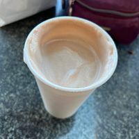 Hot cocoa   at Sleepy Monk Coffee Roasters in Cannon Beach