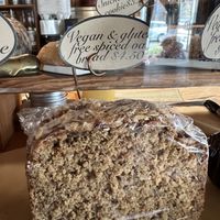 They have vegan and gluten-free bakery  at Sleepy Monk Coffee Roasters in Cannon Beach
