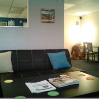 Additional lounging room where you can hold meetings at New Leaf Cafe in Tampa