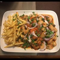 Giant white beans are Vegan at Kellari in Crete