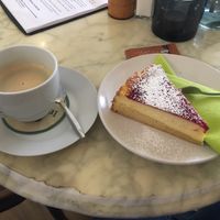 vegan cheesecake  at Pfefferminzje in Koblenz