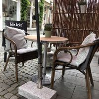 Outside seating area  at Pfefferminzje in Koblenz