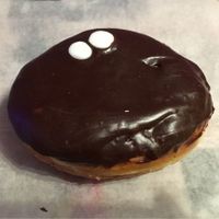 Filled donut at Voodoo Doughnuts - E 6th St in Austin