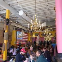 Interior at Voodoo Doughnuts - E 6th St in Austin