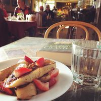 Vegan French Toast at Beautiful Day Cafe in Wichita