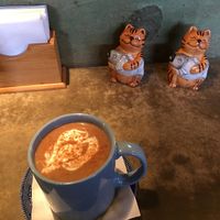 Vegan champurrado! at Beautiful Day Cafe in Wichita