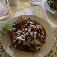 Chilaquiles con fajitas  at Mi Dulce Jacalito in Mexico City