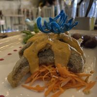 Camarones de seitán tropical  at Mi Dulce Jacalito in Mexico City