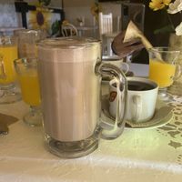 Licuado de plátano y chocolate  at Mi Dulce Jacalito in Mexico City