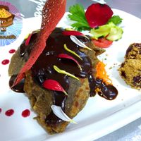 Milanesa de Hongos rellena  at Mi Dulce Jacalito in Mexico City