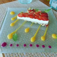 Strawberry Cheesecake at Fresh in Ubud