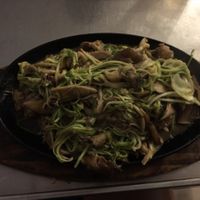 Mushroom yaki soba at Yap - Lapa in Rio De Janeiro