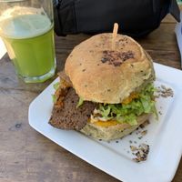 Chivito at Vegan Wraps in Montevideo