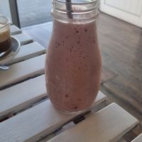 Milkshake at H2O Juice Bar & Vegan Cafe in Fuerteventura