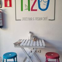Inside at H2O Juice Bar & Vegan Cafe in Fuerteventura