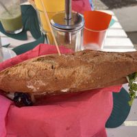 Sandwich of the dayy  at H2O Juice Bar & Vegan Cafe in Fuerteventura