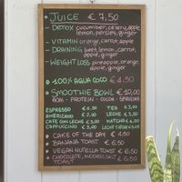   at H2O Juice Bar & Vegan Cafe in Fuerteventura