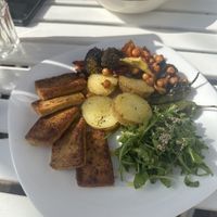Tofu plate   at H2O Juice Bar & Vegan Cafe in Fuerteventura
