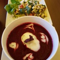 Valentine's Day appetizers at Love Yourself Cafe in Santa Fe