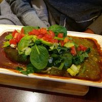 Collard Sweet Potato Burrito  at Love Yourself Cafe in Santa Fe
