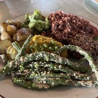 Mix Plates (42k) 5 items   at Oma Jamu in Canggu