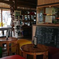 shop view - there is a minor supermarket, drinks, desserts, fruits, veg, spreads, etc. at Oma Jamu in Canggu