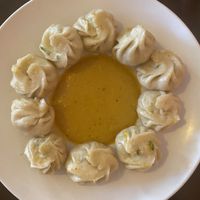 Momo  at Aniyor Vegetarian Restaurant in Kathmandu