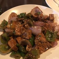 Tofu with veggies   at Aniyor Vegetarian Restaurant in Kathmandu