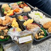 Lunch in the park  at Evah Dining Macrobiotic - JR Hakata in Fukuoka