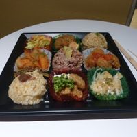 Medium/large bento box at Evah Dining Macrobiotic - JR Hakata in Fukuoka