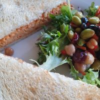 Tea sandwiches at InfusionTea in Orlando