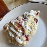 Vegan, GF Strawberry Scone  at InfusionTea in Orlando