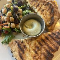 Buffalo Cauliflower Vegan Panini…. 10/10!!!!  at InfusionTea in Orlando