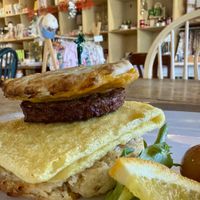 Breakfast sando  at InfusionTea in Orlando