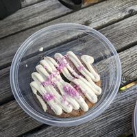 Ube donut at Vitality Juicery in Dublin