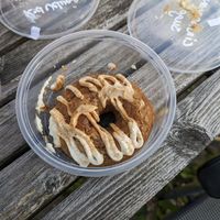 Cinnamon sugar donut at Vitality Juicery in Dublin