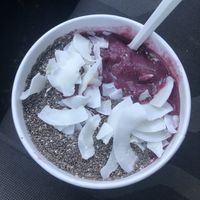 Açaí smoothie bowl with toppings  at Vitality Juicery in Dublin