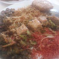 Big plate mix at Escolha Natura in Lisbon