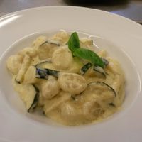 Vegane gnocchi at Restaurant Pizzeria Ambiente in Bad Kissingen
