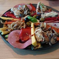 Vorspeisenteller at Restaurant Pizzeria Ambiente in Bad Kissingen