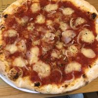 Vegan pizza   at Pizzata in Graz