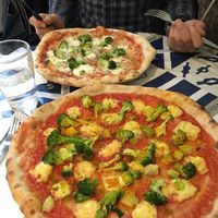 Vegane Pizza at Pizzata in Graz