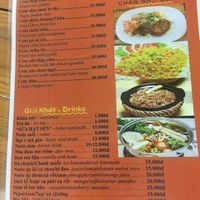 Menu 2 at Chan Nhu II in Ho Chi Minh City