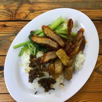 Buffet plate at Chan Nhu II in Ho Chi Minh City