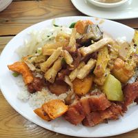 Buffet plate at Chan Nhu II in Ho Chi Minh City